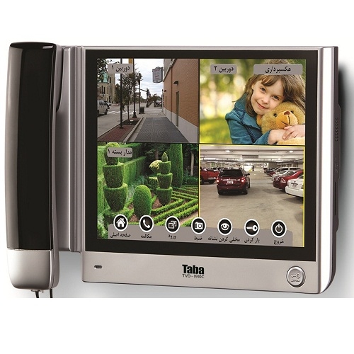1910-2-500x500 مانیتور درب بازکن تصویری رنگی تابا TVD-1910 - Image 1